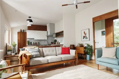 Mid-century modern style example